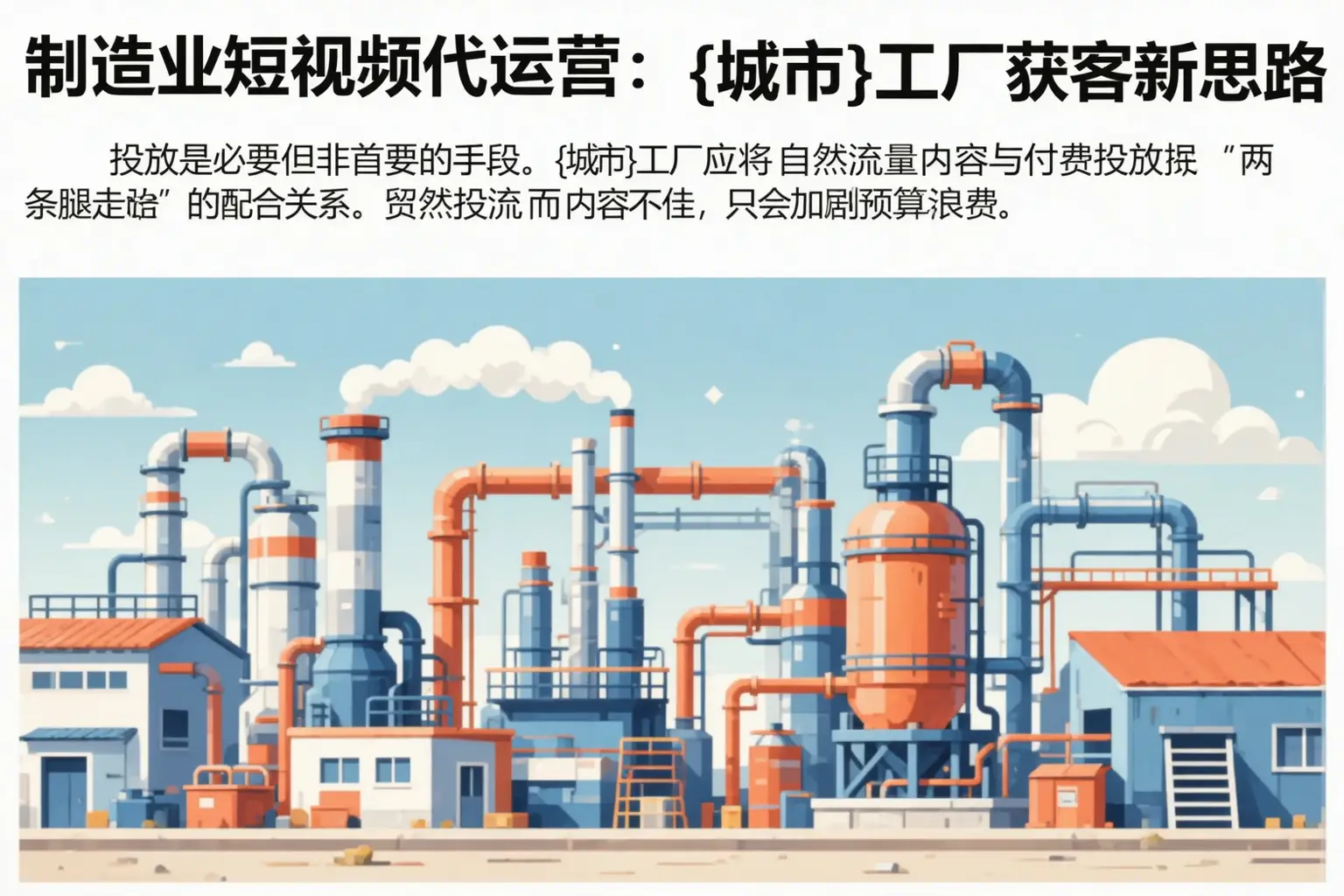 制造业短视频代运营：句容工厂获客新思路